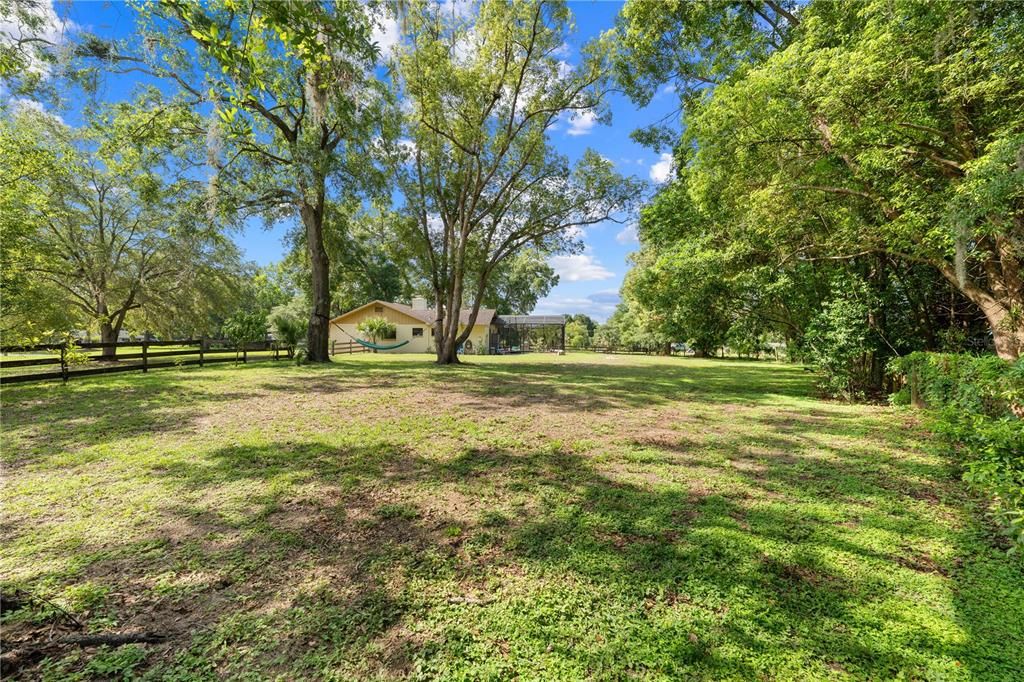 Backyard, Exterior