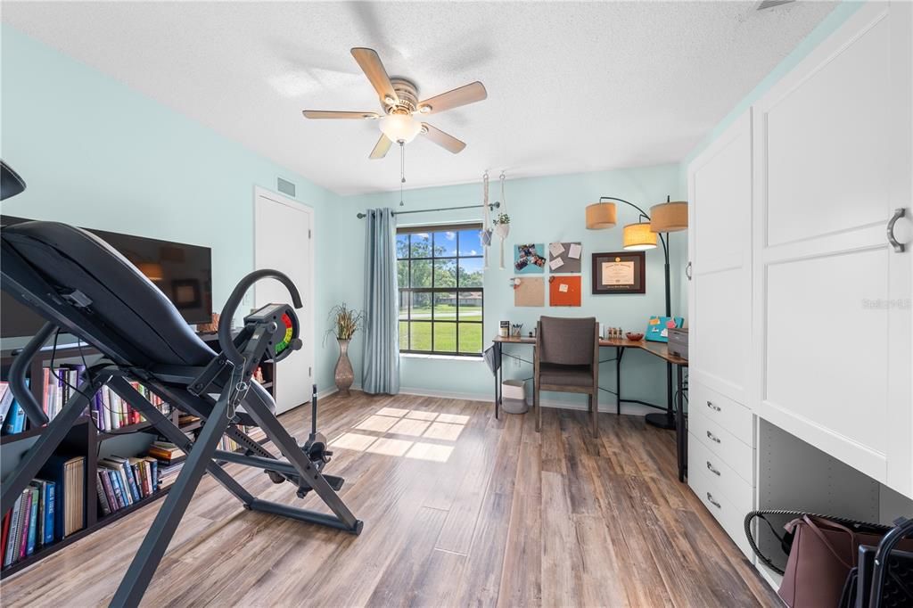 Fitness Equipment, Interior, Wood Texture Flooring