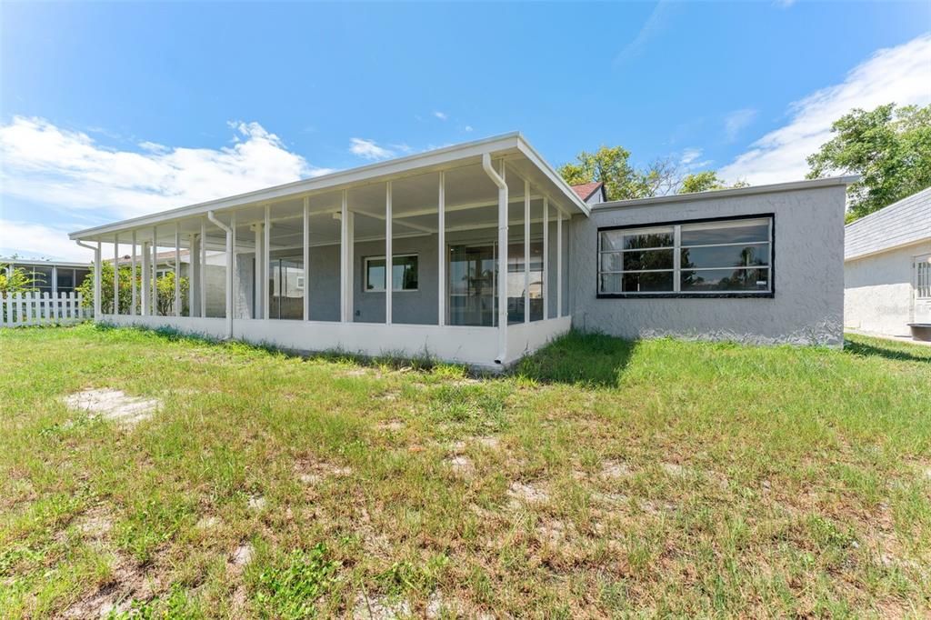 Backyard, Exterior