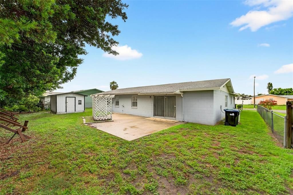 Backyard, Exterior