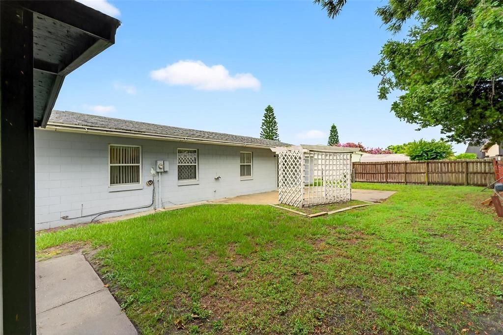 Backyard, Exterior