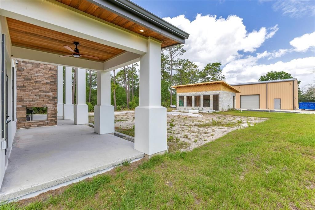Backyard, Exterior