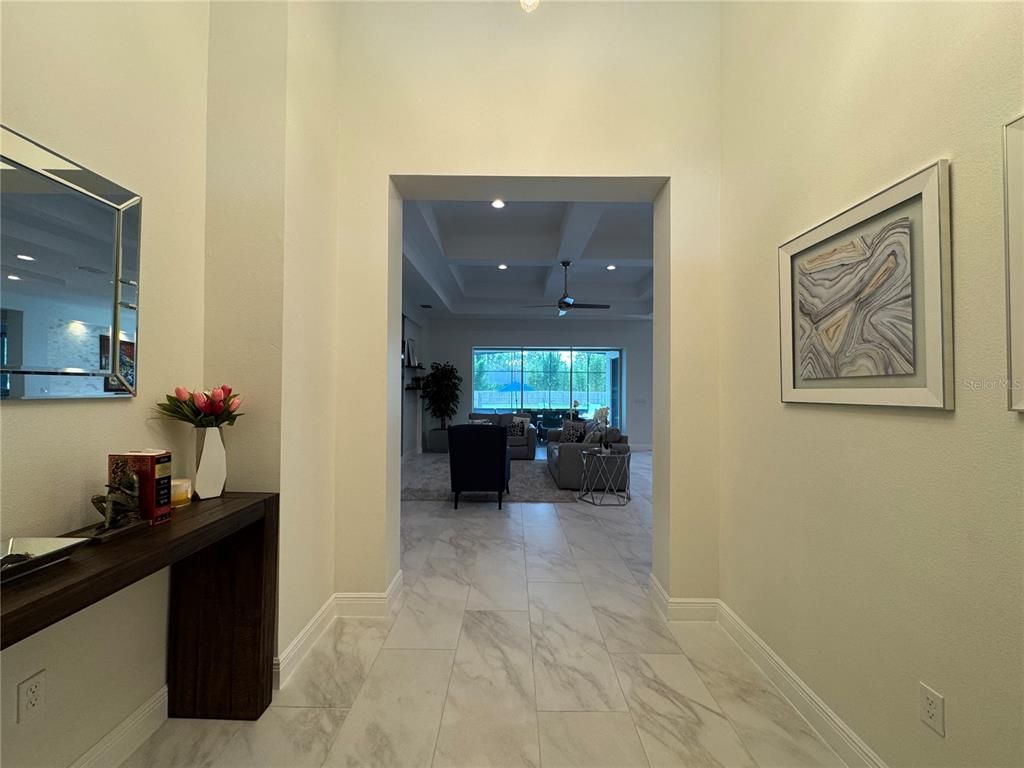 Interior, Living room, Marble, Recessed Lighting