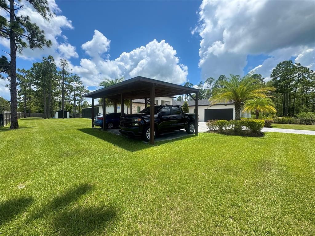 Backyard, Exterior