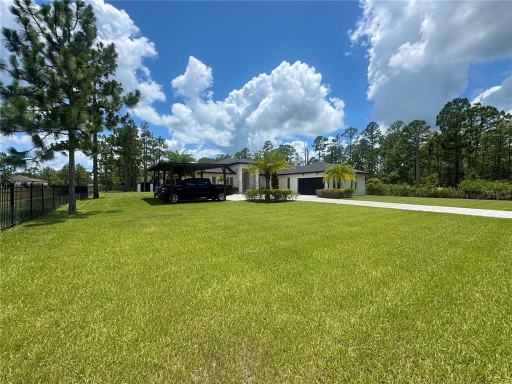 Backyard, Exterior