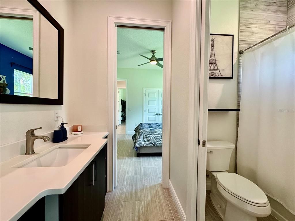 Bathroom, Bedroom, Interior, Wood Texture Flooring