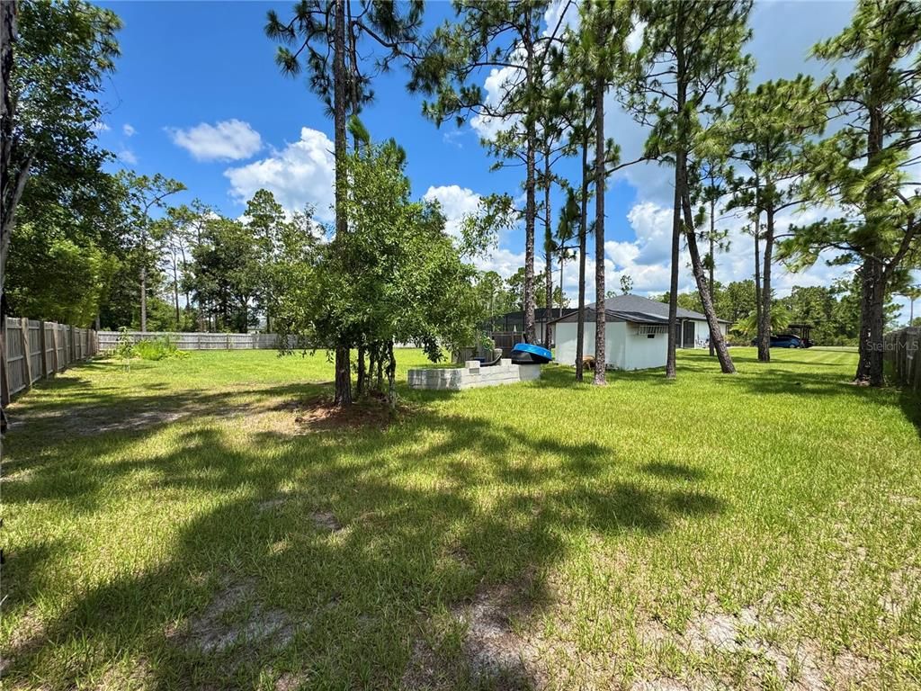 Backyard, Exterior