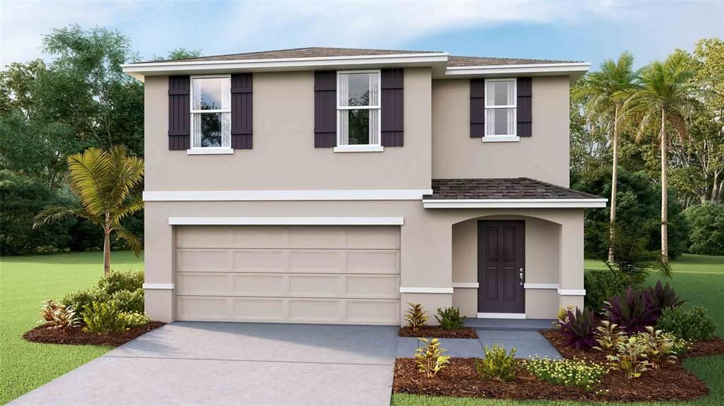 Attached, Exterior, Facade, Modern