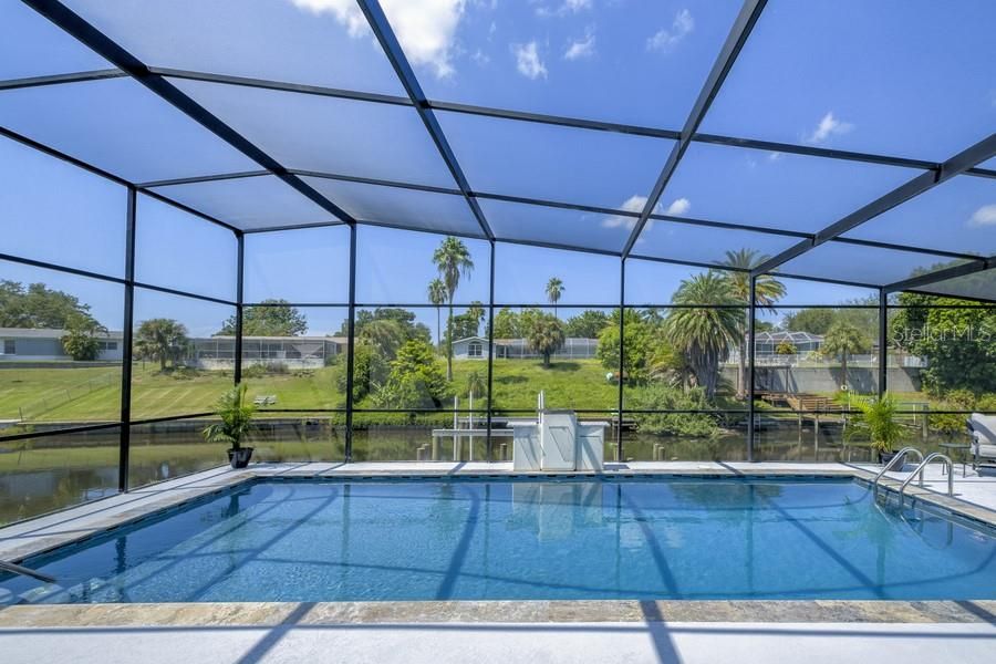 Glass Ceilings, Interior, Pool, Sun Room, Water
