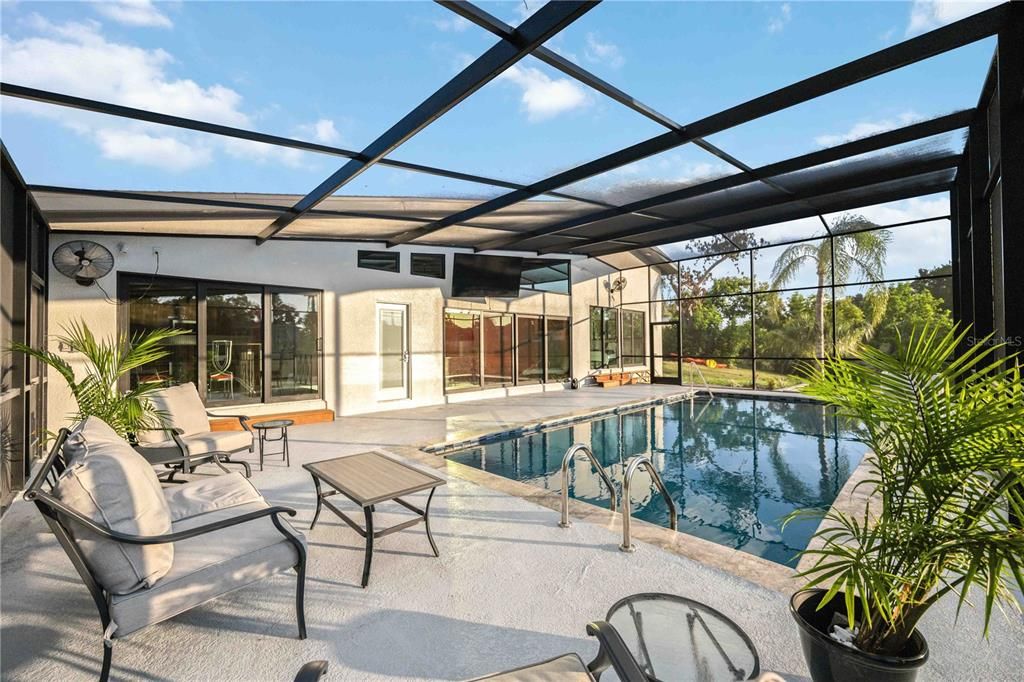 Glass Ceilings, Interior, Pool, Sun Room