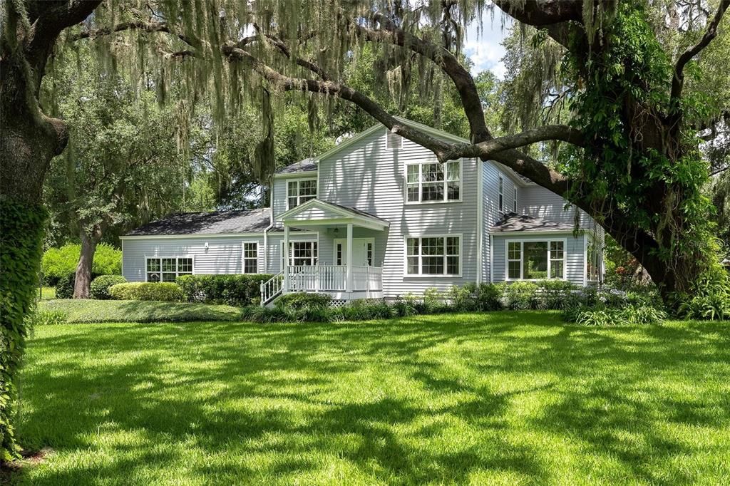 Backyard, Exterior, Facade, Farmhouse