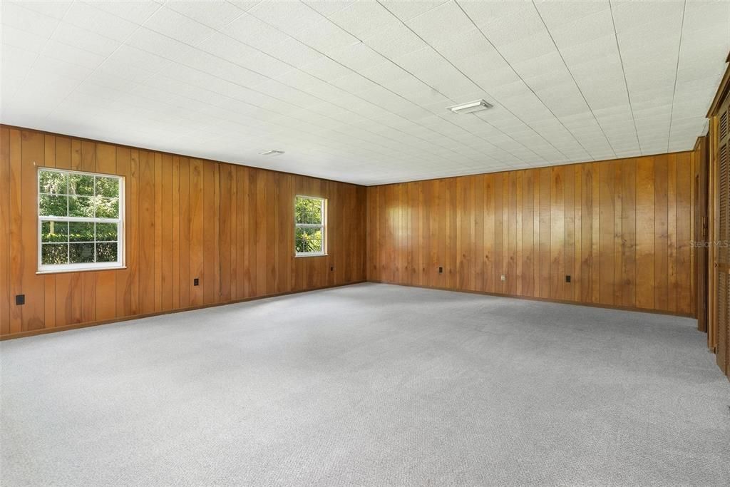 Empty room, Interior, Wooden Walls