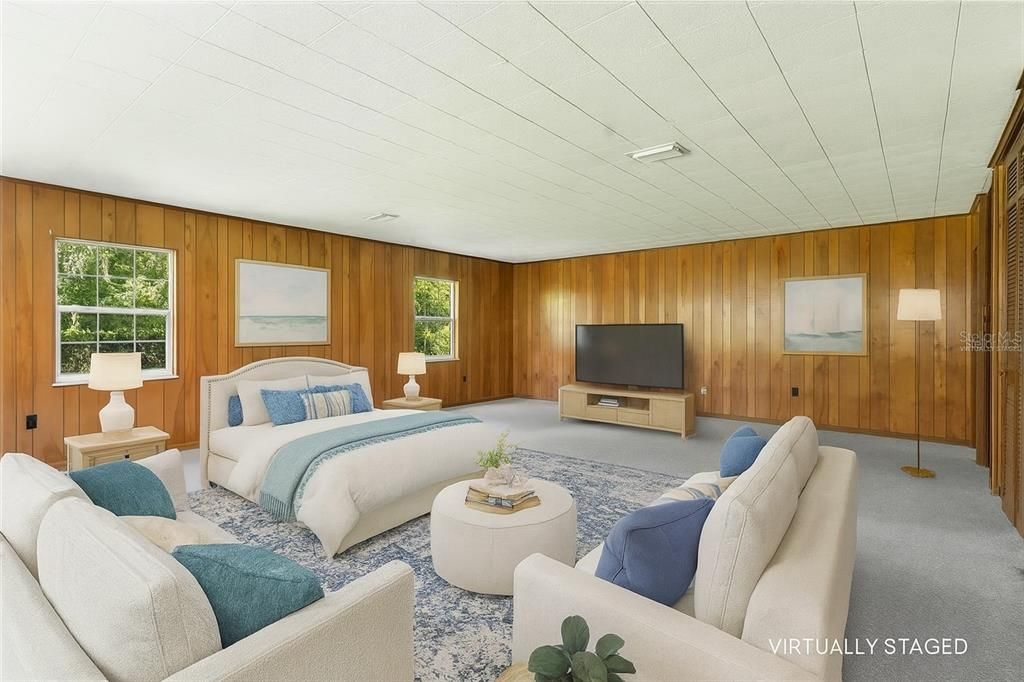 Bedroom, Interior, Living room, Wooden Walls