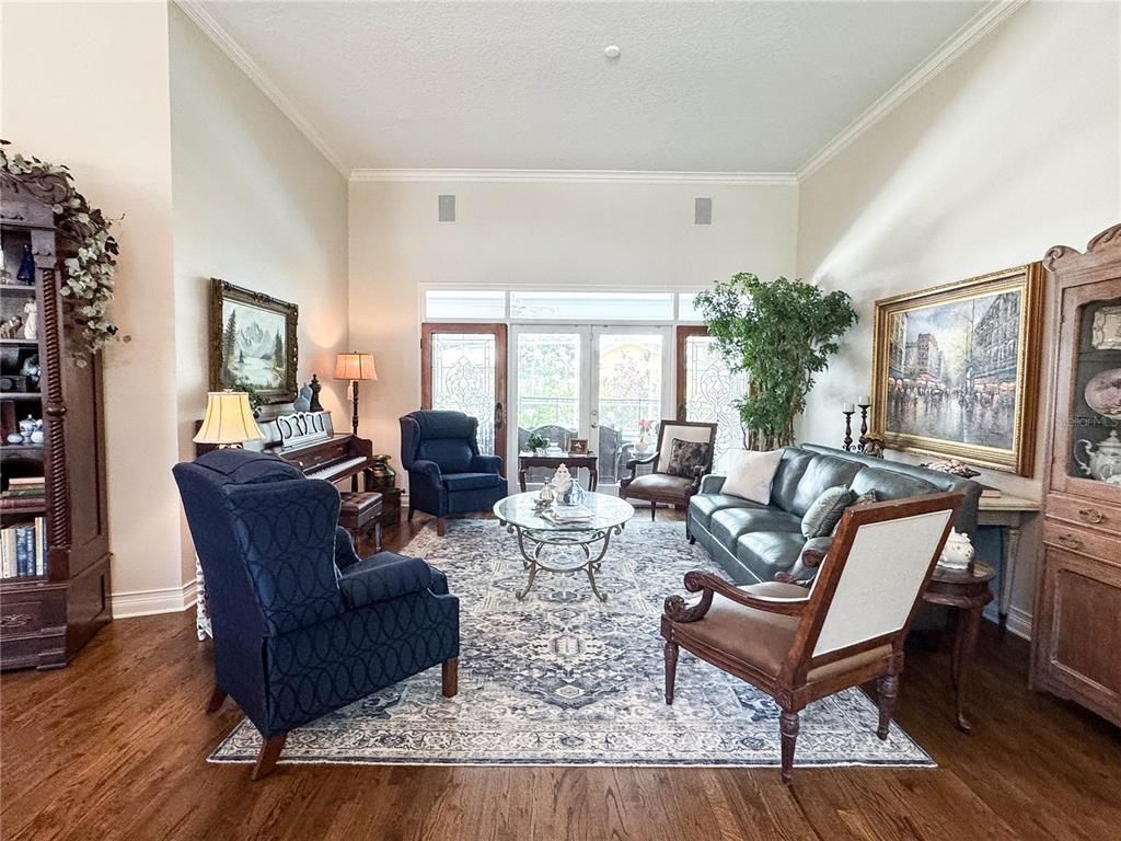 Interior, Living room, Piano, Wood Texture Flooring