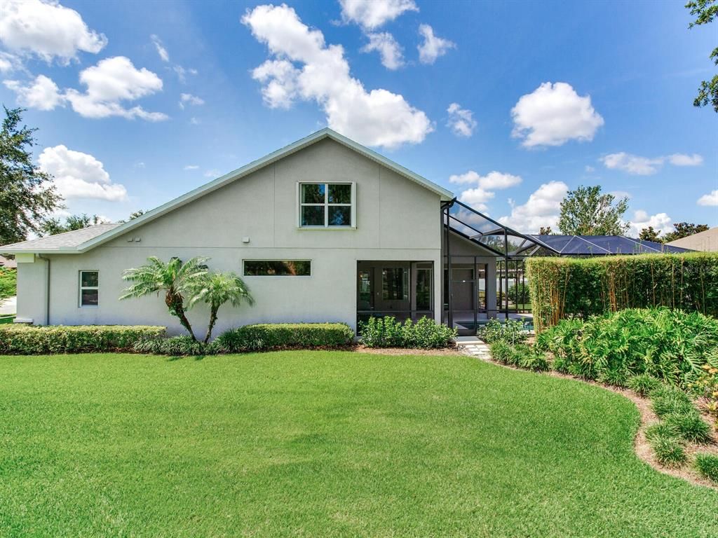 Backyard, Exterior