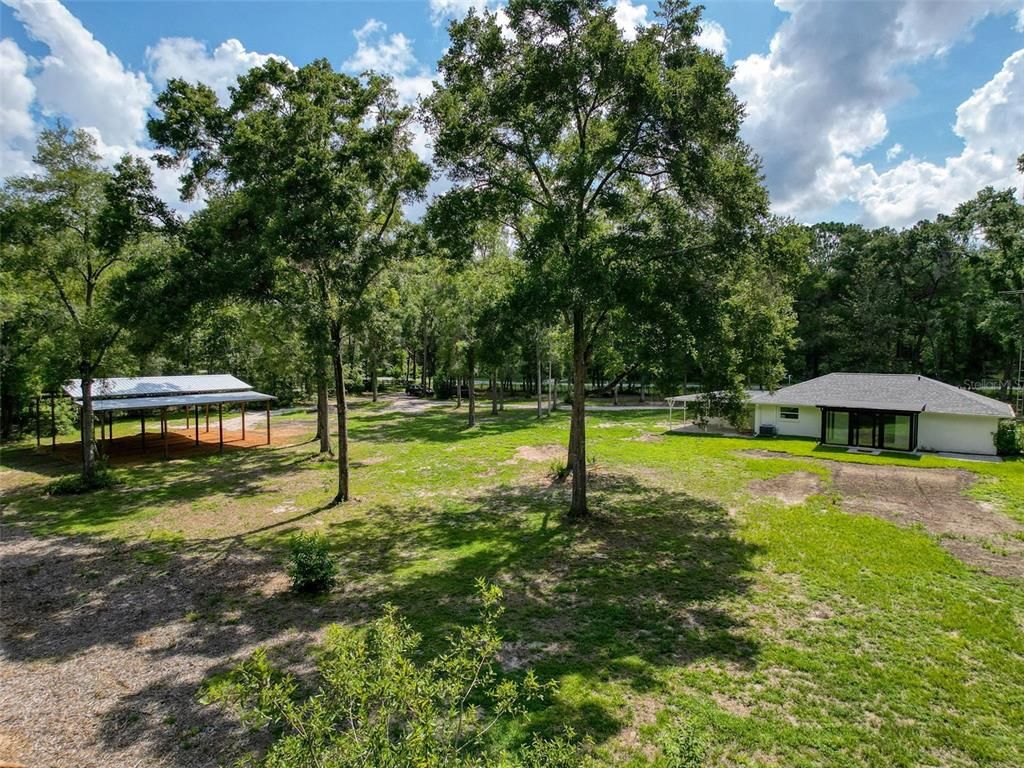 Backyard, Exterior