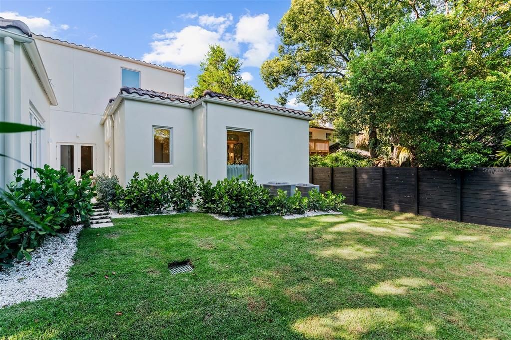 Backyard, Exterior