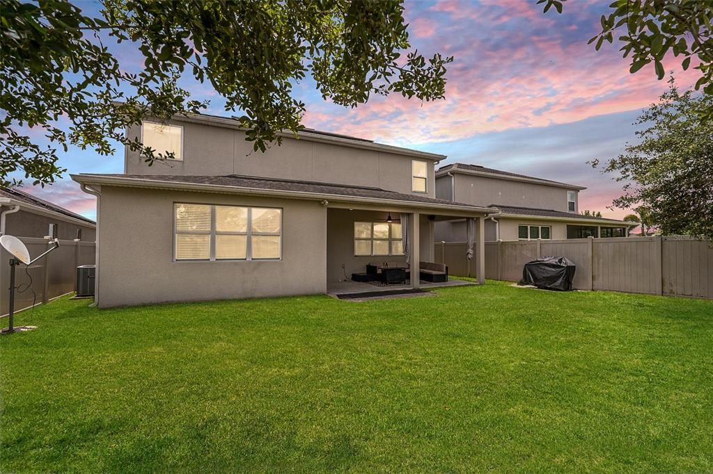 Backyard, Exterior