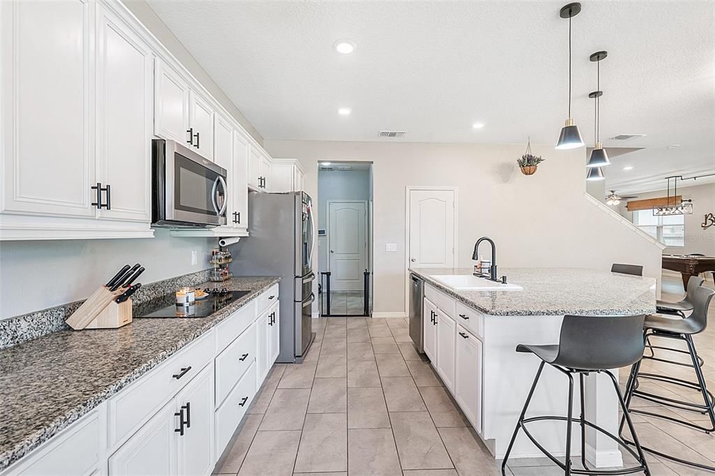 Interior, Kitchen, Pendant Lights, Recessed Lighting