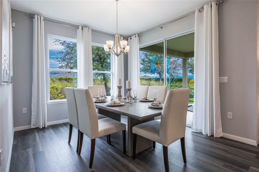 Chandelier, Dining room, Interior, Pendant Lights, Water, Wood Texture Flooring
