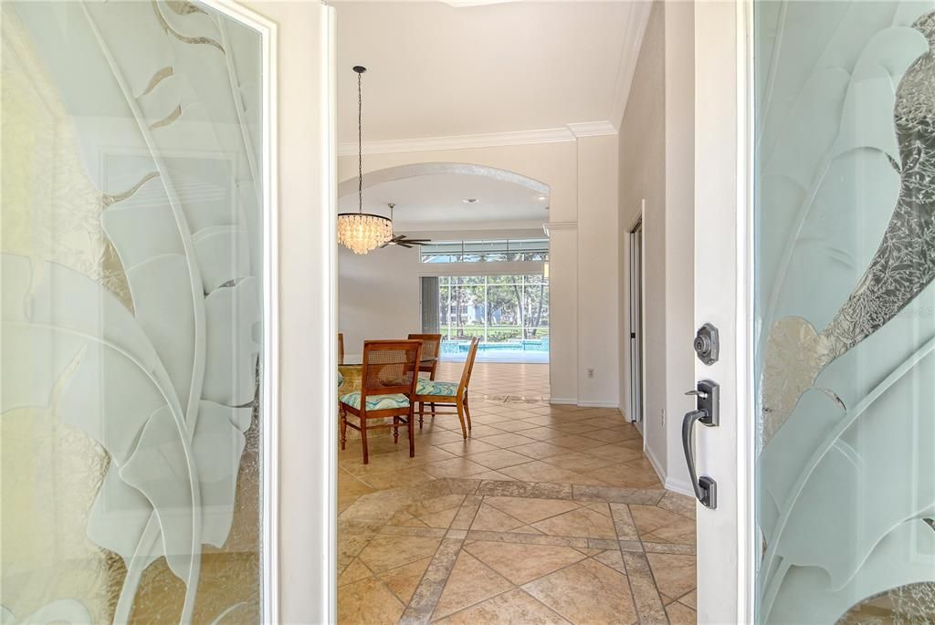 Chandelier, Interior, Recessed Lighting