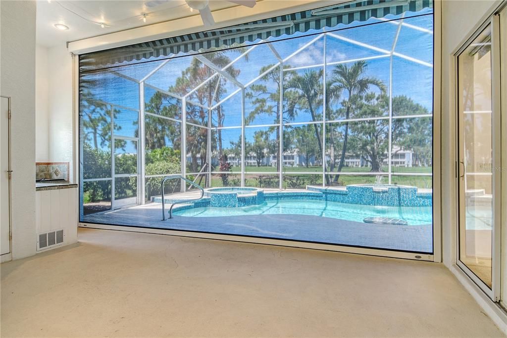 Glass Ceilings, Interior, Pool, Sun Room
