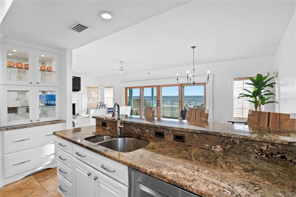 Interior, Kitchen, Pendant Lights, Recessed Lighting, Water