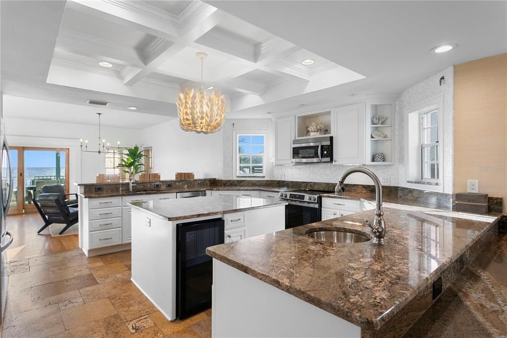Chandelier, Interior, Kitchen, Pendant Lights, Recessed Lighting