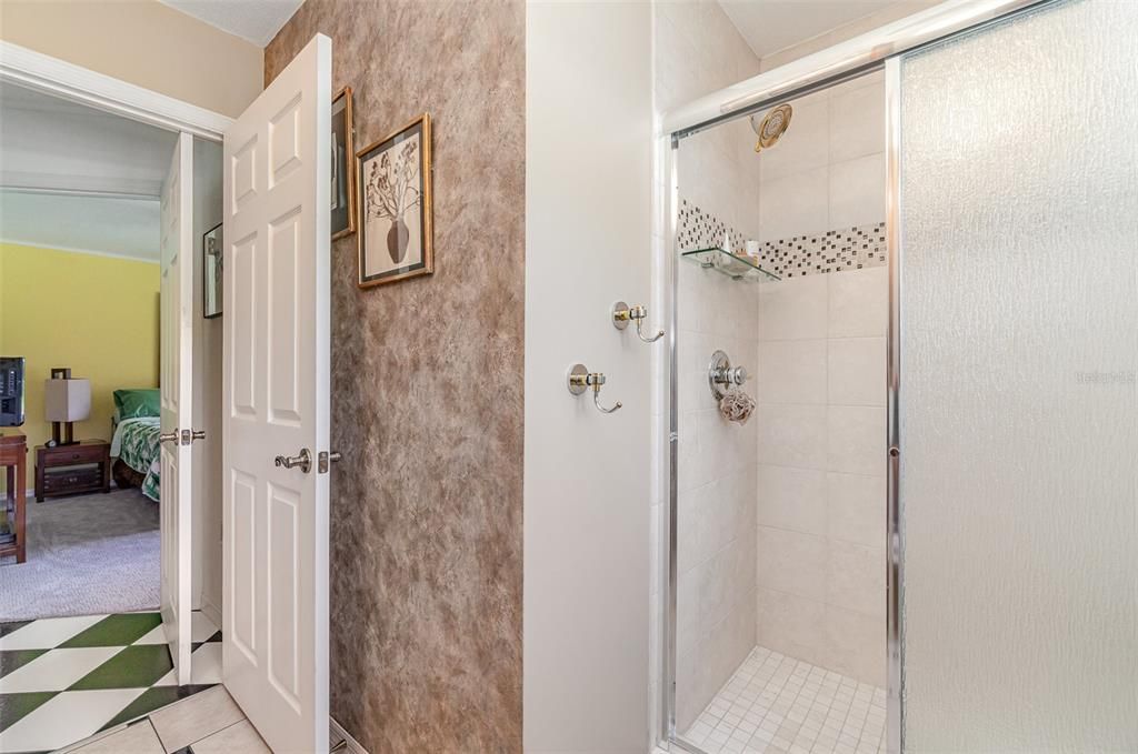 Bathroom, Bedroom, Glass Shower, Interior