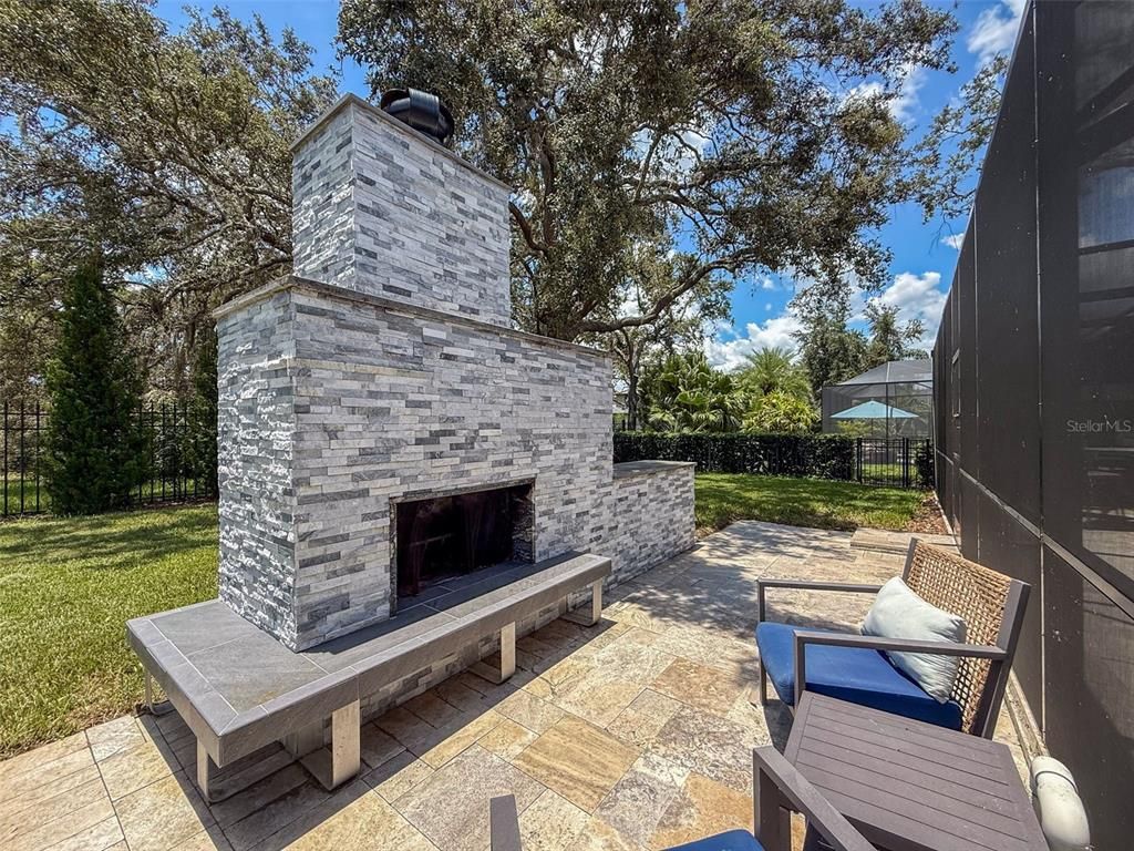 Exterior, Fireplace