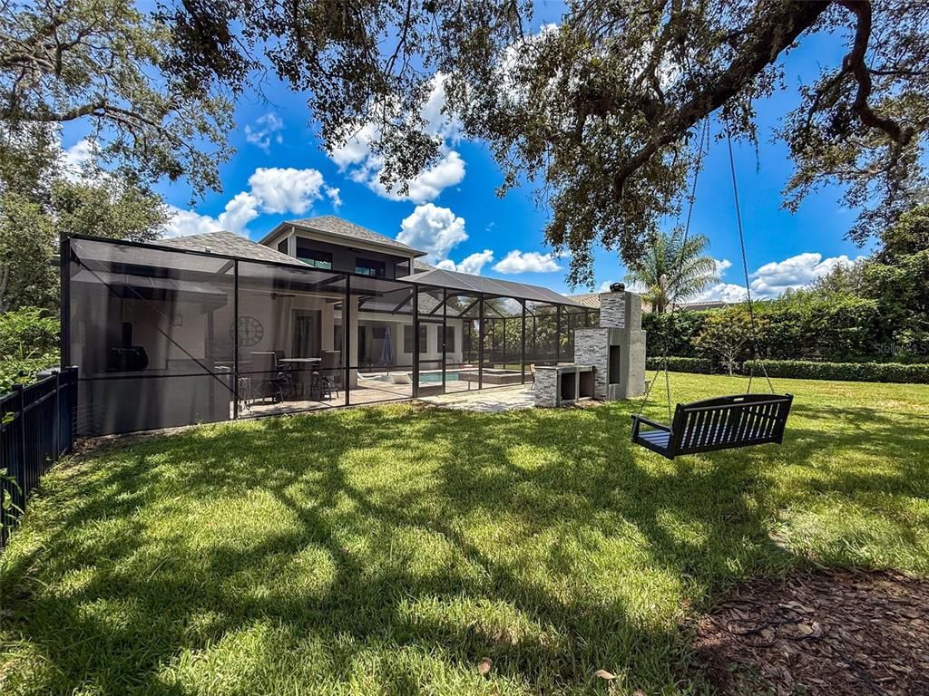 Backyard, Exterior