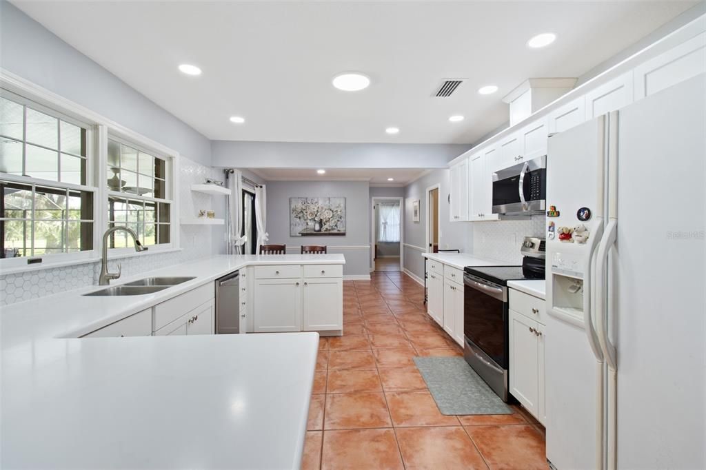 Interior, Kitchen, Recessed Lighting