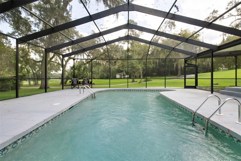 Glass Ceilings, Interior, Pool, Sun Room