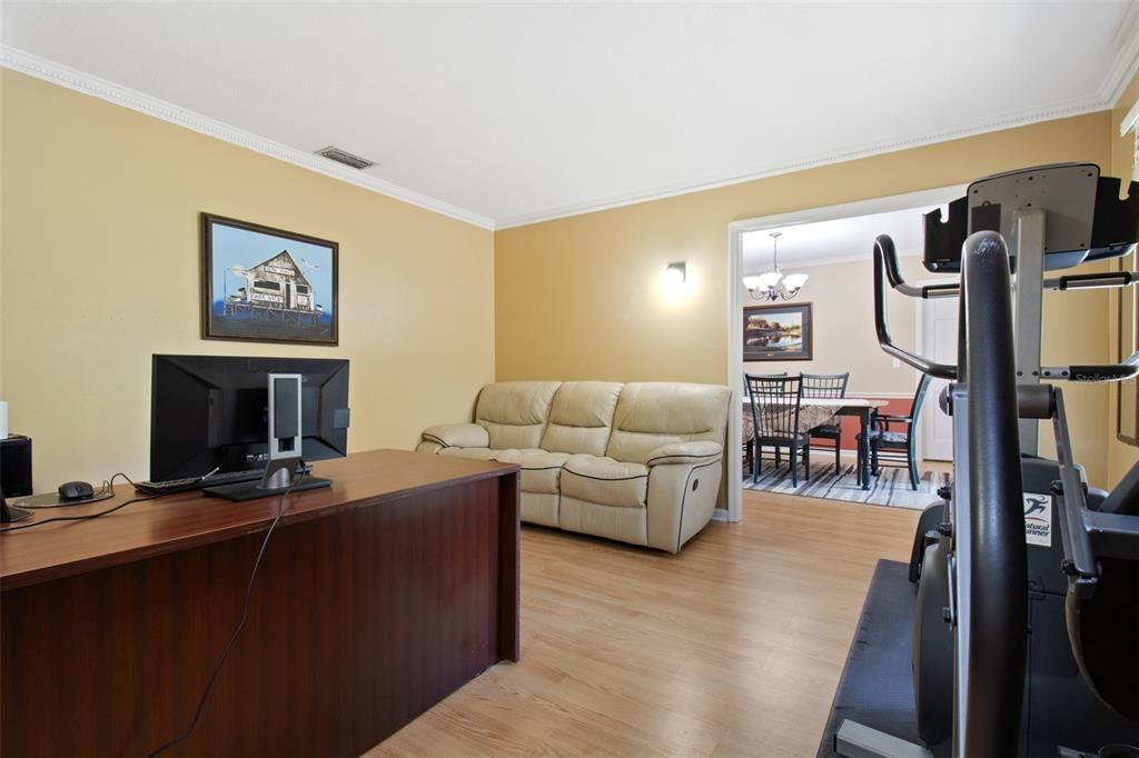 Dining room, Fitness Equipment, Interior, Living room, Wood Texture Flooring
