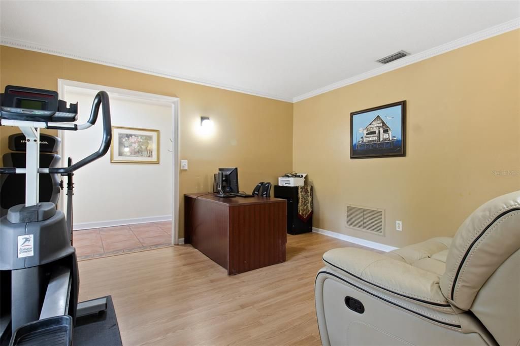Fitness Equipment, Interior, Wood Texture Flooring