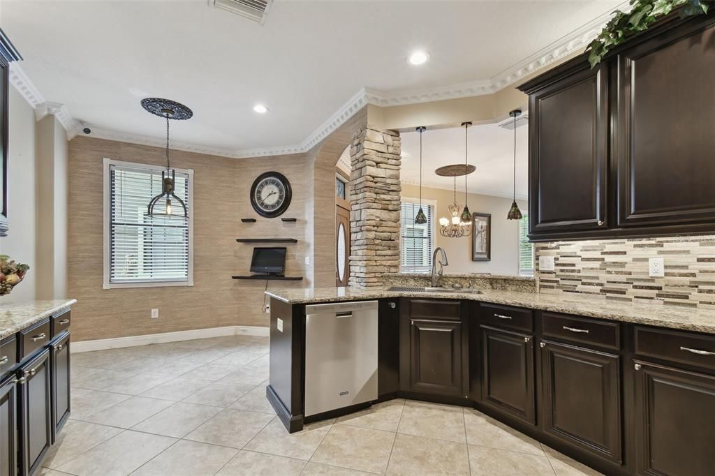 Interior, Kitchen, Pendant Lights, Recessed Lighting