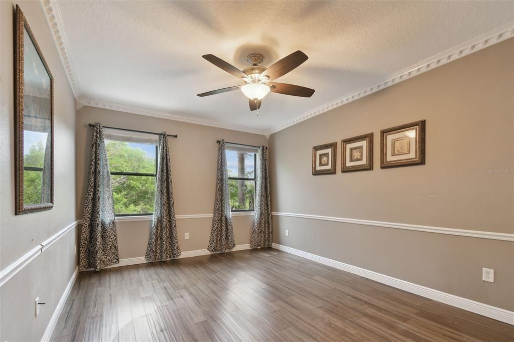 Empty room, Interior, Wood Texture Flooring