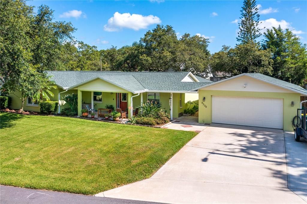 Attached, Backyard, Exterior, Facade, Ranch