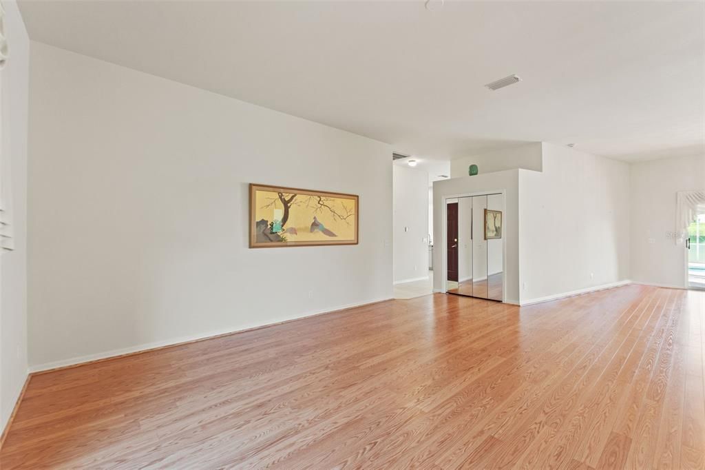 Empty room, Interior, Wood Texture Flooring