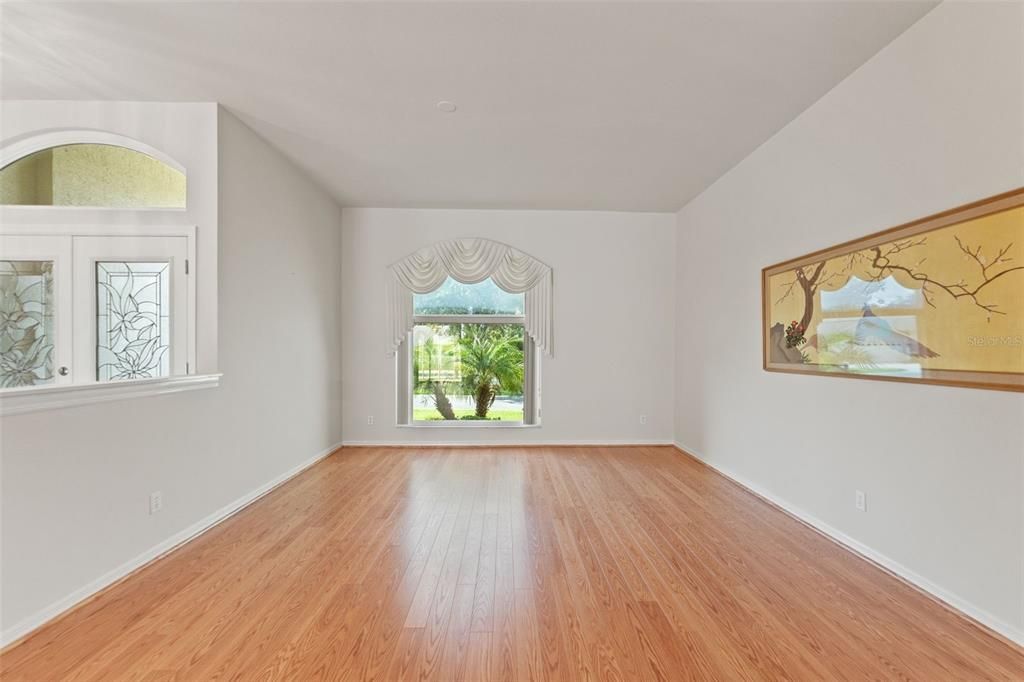 Empty room, Interior, Wood Texture Flooring