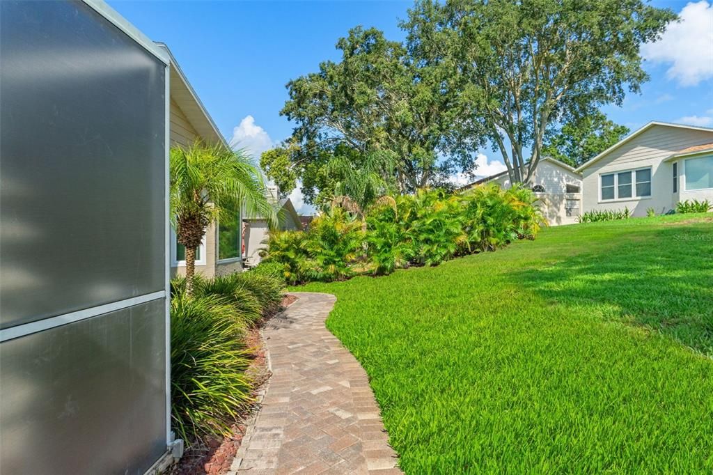 Backyard, Exterior