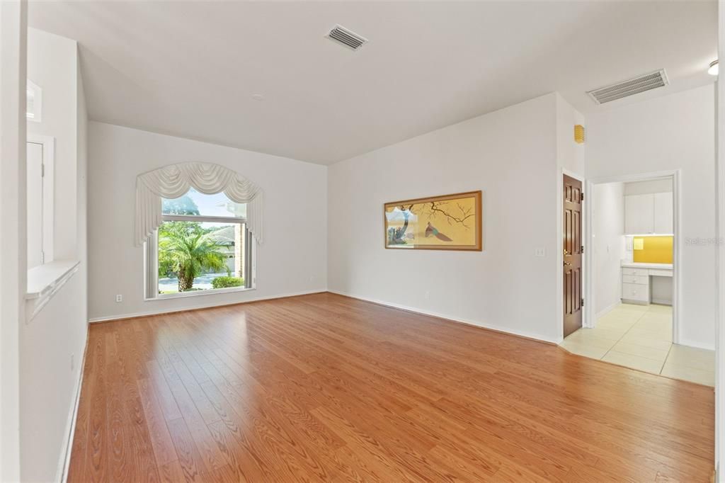 Empty room, Interior, Wood Texture Flooring