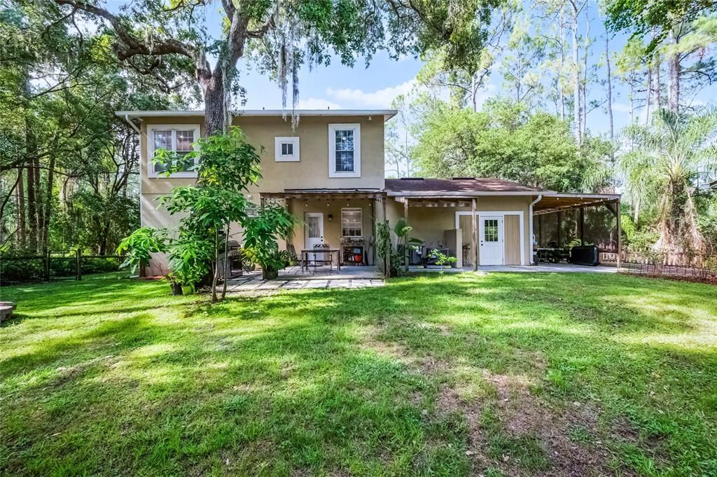 Backyard, Exterior