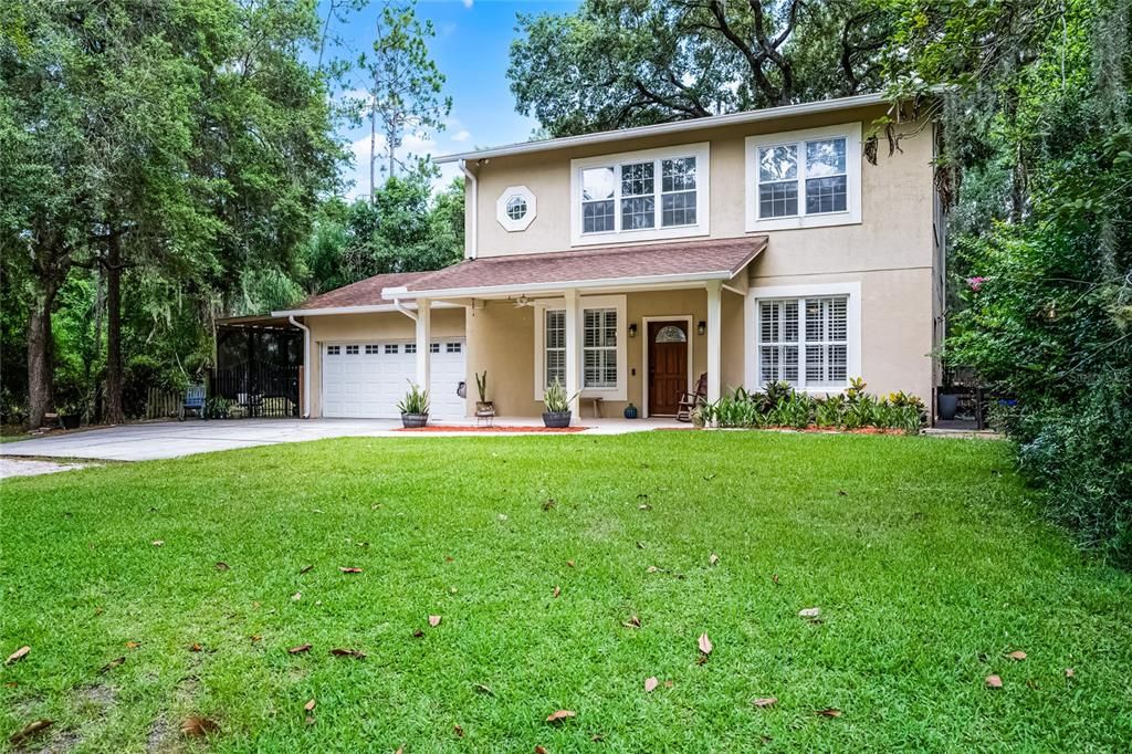 Attached, Backyard, Exterior, Facade, Split Level