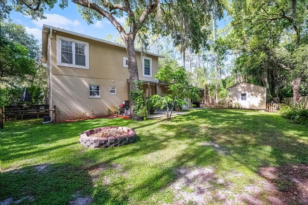 Backyard, Exterior