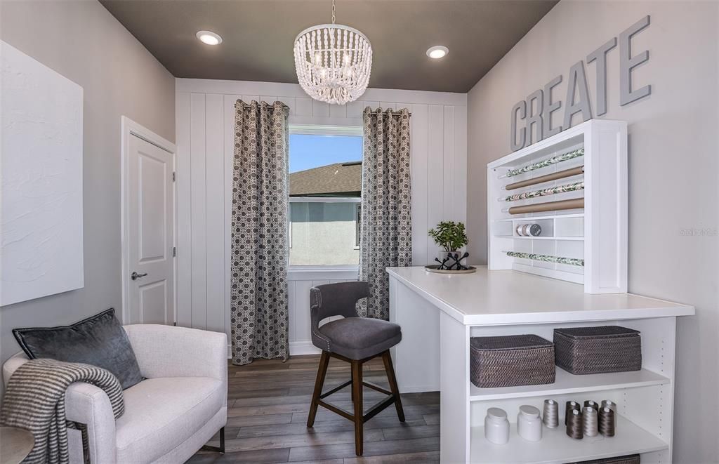 Chandelier, Interior, Recessed Lighting, Wood Texture Flooring