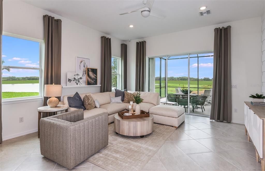 Interior, Living room, Recessed Lighting, Water