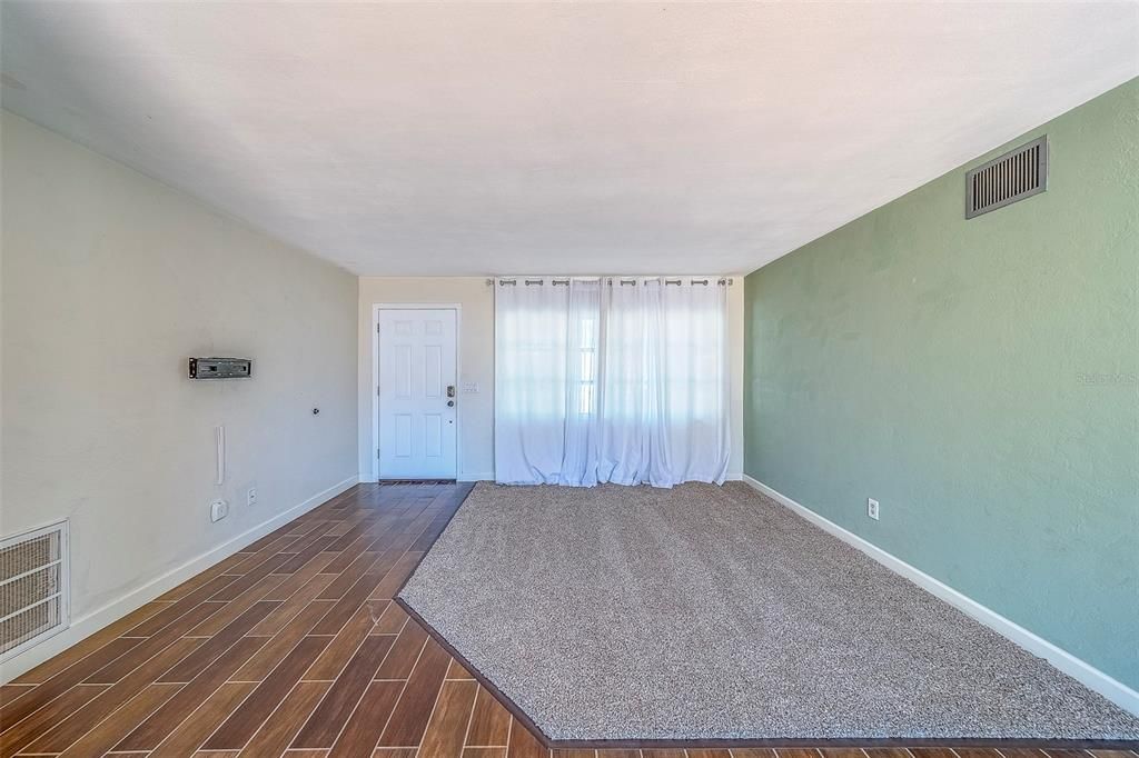 Empty room, Interior, Wood Texture Flooring