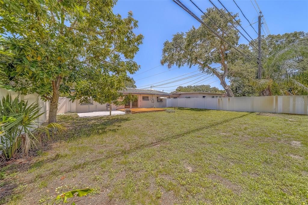 Backyard, Exterior