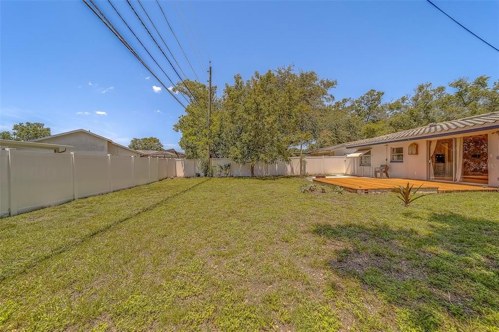 Backyard, Exterior